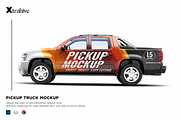 4X4 Pickup Truck Mockup, an Advertising Mockup by Xtrahive (Thumbnail 1 of 2)