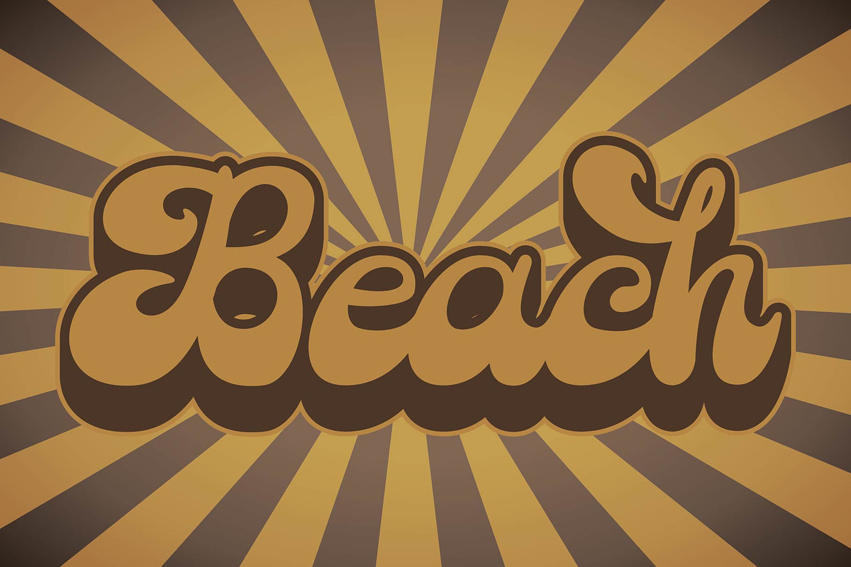 Retro Fancy - Retro Script Font, a Script Font by Densu Creative (Photo 3 of 8)