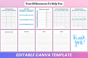 ADHD Planner Kdp Interior, a Social Media Template by Coco Bloom (Thumbnail 3 of 7)