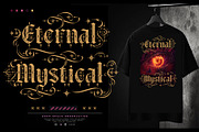 Gothica Sanctora Typeface, a Blackletter Font by alit design (Thumbnail 12 of 18)