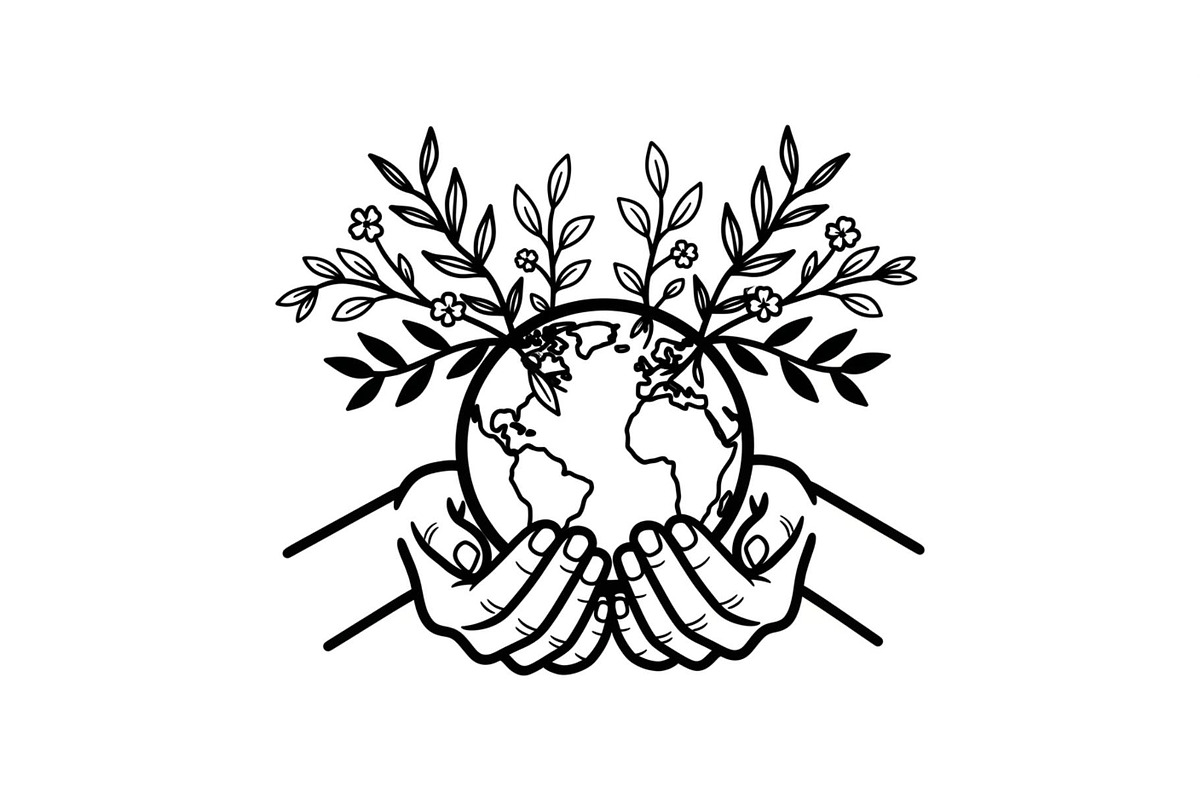 Eco Earth Care Vector Icon Bundle, an Illustration by Designs_River (Photo 39 of 51)