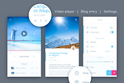 Flat UI Pack 1, an iPhone Mockup by Vectorminator (Thumbnail 12 of 20)