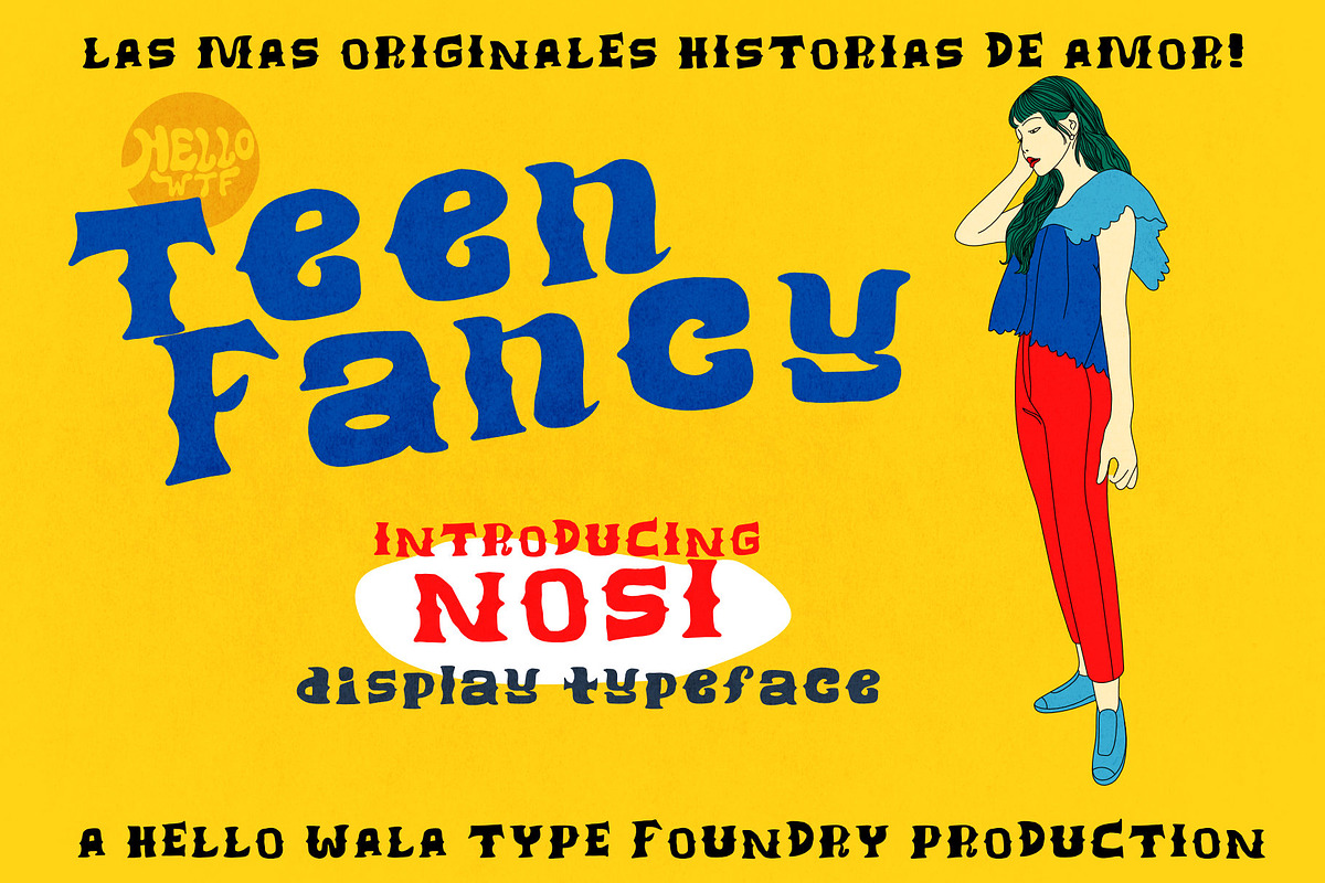 Nosi, a Serif Font by Hello Wala Type Foundry (Photo 2 of 7)