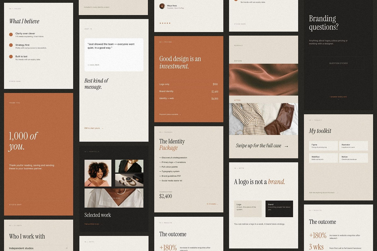 Canva Instagram Kit for Branding, a Social Media Template by Mockup Line (Photo 2 of 4)