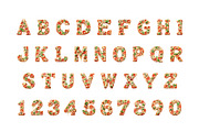 Pizza, a Symbol Font by Loudoun Design Co. (Thumbnail 2 of 6)