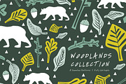 Woodlands | Seamless Patterns, a Pattern Graphic by The Collective Studio (Thumbnail 1 of 9)