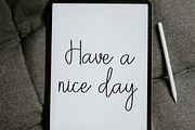 Hello Panda, a Handwritten Font by FreshTypeINK (Thumbnail 2 of 8)