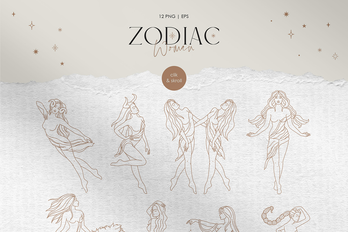 BUNDLE 4 in 1 trend line art, a Texture Illustration by PatrushevaYana (Photo 21 of 30)