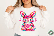 Brushstroke bunny png, an Illustration by Craft Nest (Thumbnail 3 of 6)