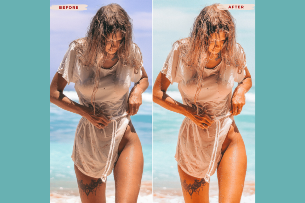 BLUE LAGOON Mobile Lightroom Presets preview 7