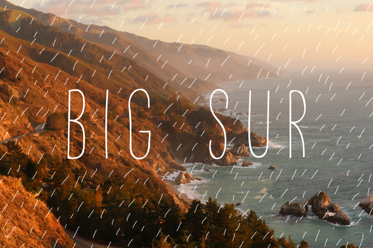 Big Sur — Light Font