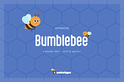 Bumblebee Font, a Sans Serif Font by alpercakici (Thumbnail 1 of 9)
