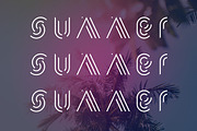 Oregon - Futuristic Font, a Font by MIIM (Thumbnail 3 of 7)