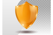 Golden shield protection symbols, an Object Illustration by Yayasya (Thumbnail 2 of 3)