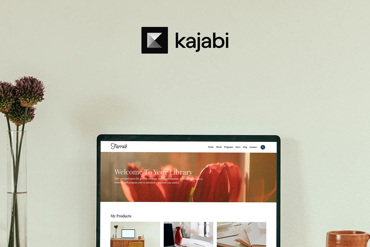 Kajabi Website Template 14 Pages, a Landing Page Template by Altenne | Kajabi Designer (Photo 5 of 9)
