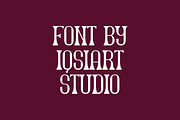 Daxokur - Retro Serif Font, a Slab Serif Font by Iqsiart Studio (Thumbnail 4 of 7)