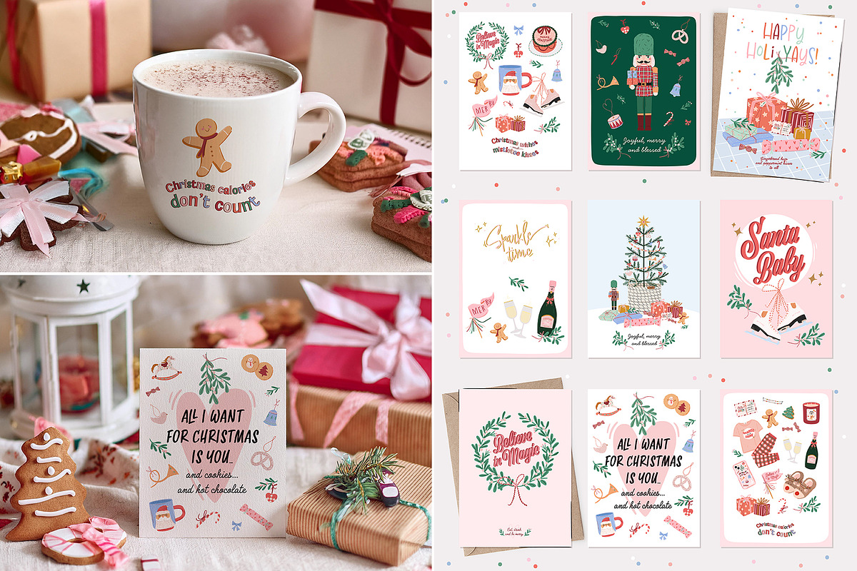 Seasonal Holidays BUNDLE, a Seasonal Illustration by Ruslana Lubenets (Photo 8 of 19)