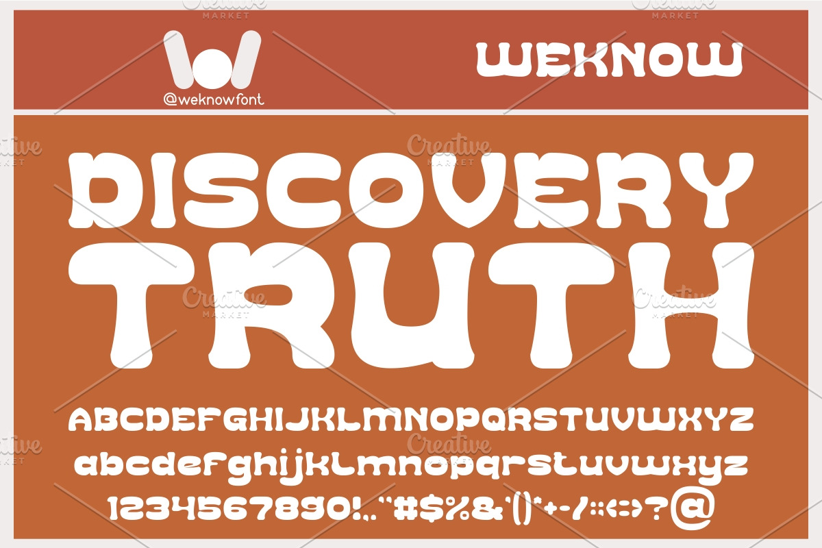 Geographic font, a Font by weknow (Photo 5 of 5)