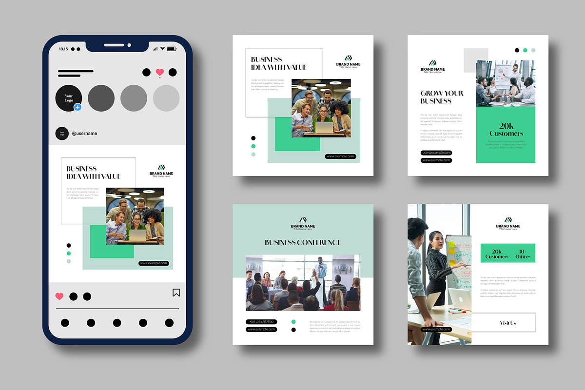 Business Social Media Post Layout preview 2
