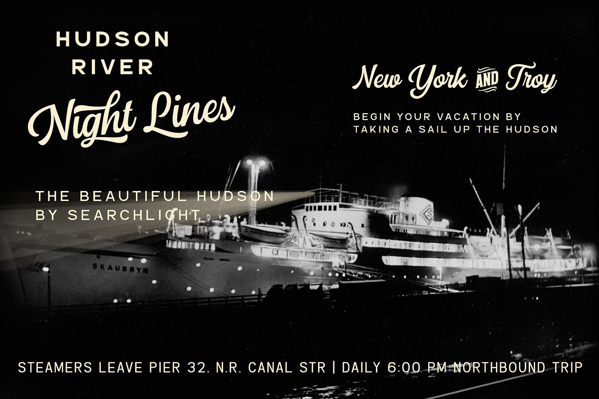 Double Porter 12 FONTS + EXTRAS, a Script Font by Fenotype (Photo 19 of 20)