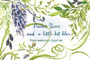 Peaches Roses  and gold watercolor, an Illustration by LABFcreations (Thumbnail 4 of 5)