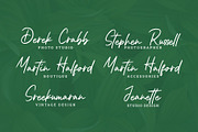 Hustria - Script Font, a Script Font by prps.std (Thumbnail 5 of 7)