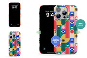 iPhone 16 Pro Snap case Mock-up, an iPhone Mockup by Colatudo Store (Thumbnail 7 of 9)
