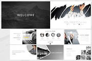 Kuro Powerpoint Template, a Presentation Template by Dedijuniadi (Thumbnail 1 of 5)