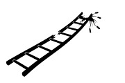 50 Broken Ladder Silhouette Bundle, an Illustration by Designs_River (Thumbnail 24 of 51)