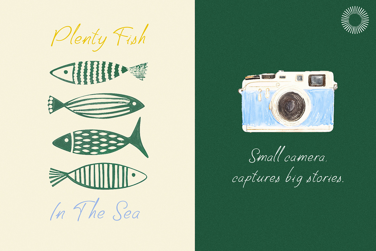 The Rowdy Waves| Coastal handwritten, a Handwritten Font by Setara Langit CreativeStd (Photo 4 of 12)