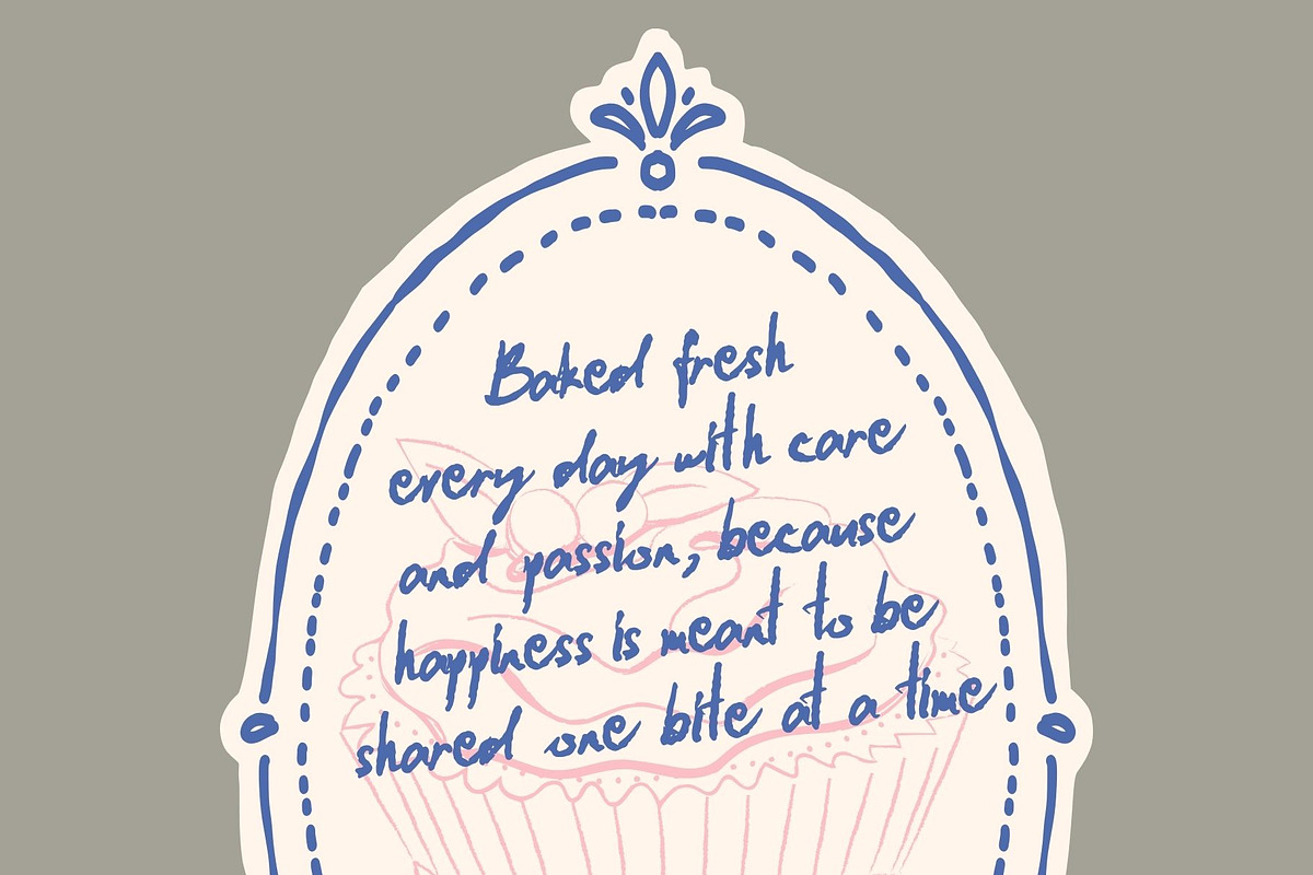 Maison De Sol Handdrawn, a Handwritten Font by maghrib (Photo 2 of 6)
