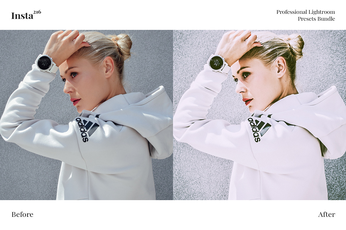 216 Insta Presets Lightroom Bundle, a Preset Add-On by VEER (Photo 10 of 17)
