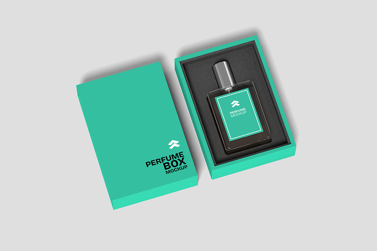 Perfume Box - Mockup, a Mockup by Rometheme Std (Photo 4 of 5)