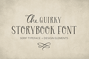 Quirky Storybook Font, a Serif Font by Storyteller Imagery (Thumbnail 1 of 14)