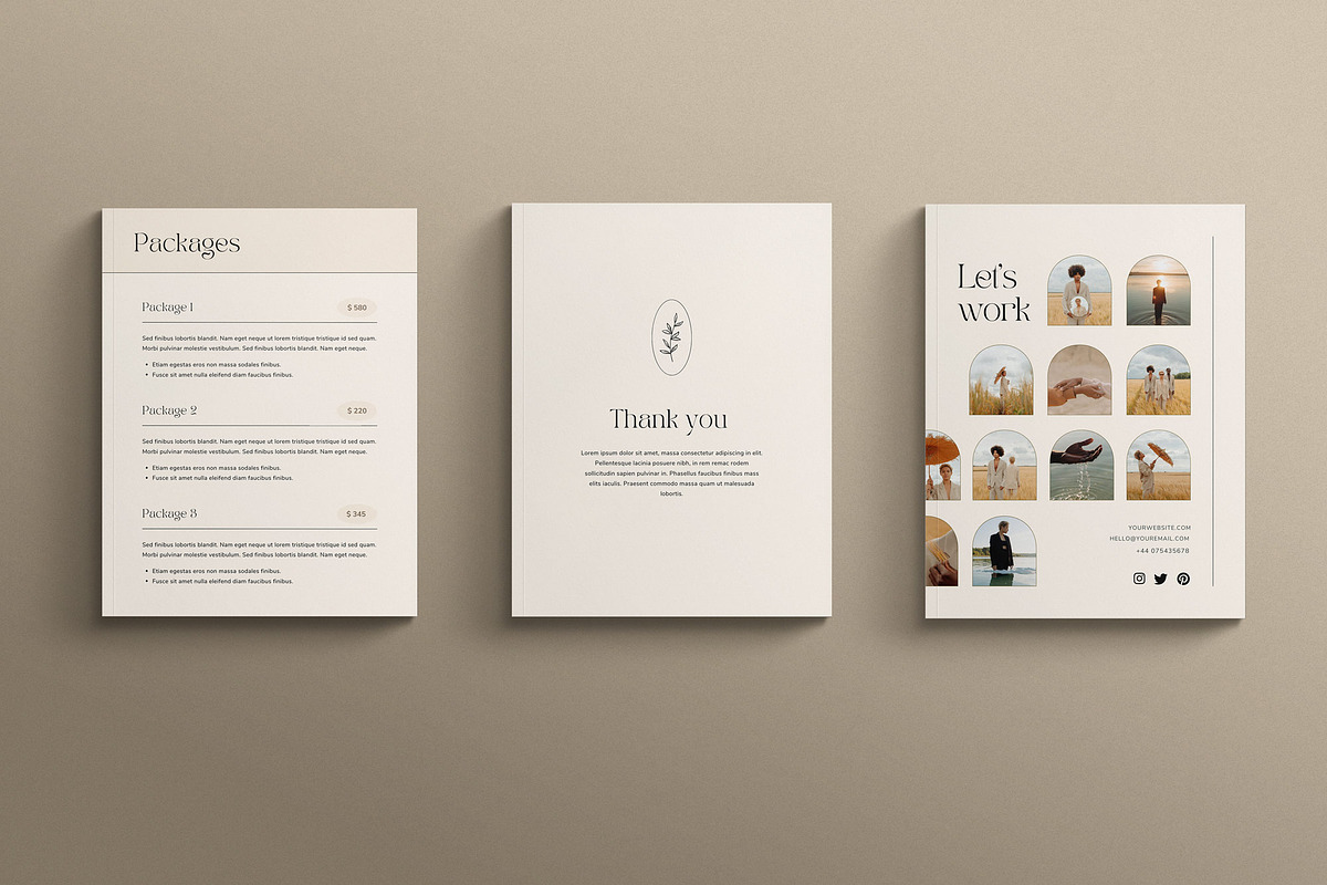BLISS | Media Kit Canva Template, a Magazine Template by Sierra Creative Studio (Photo 8 of 10)