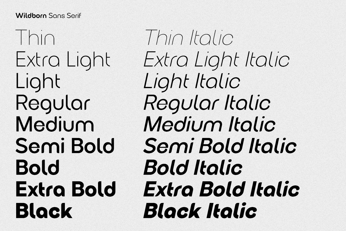 Wildborn - Logo Font, a Sans Serif Font by Umitype (Photo 2 of 11)