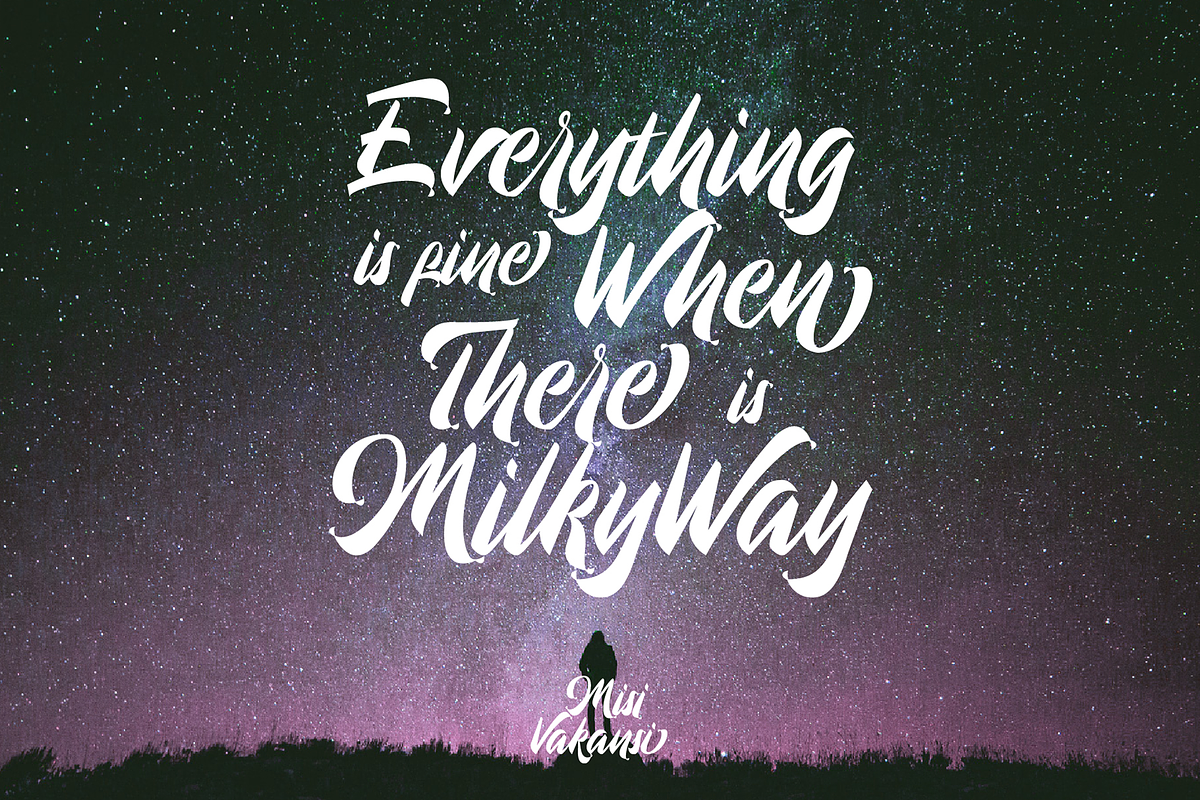 Brancifolia, a Script Font by ilhamtaro (Photo 6 of 11)