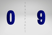 Glitter Sparkling Dark Blue Alphabet, an Illustration by tahananeart (Thumbnail 3 of 3)