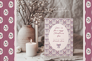 Christmas Backgrounds & Patterns, a Background Graphic by Animoon (Thumbnail 10 of 17)