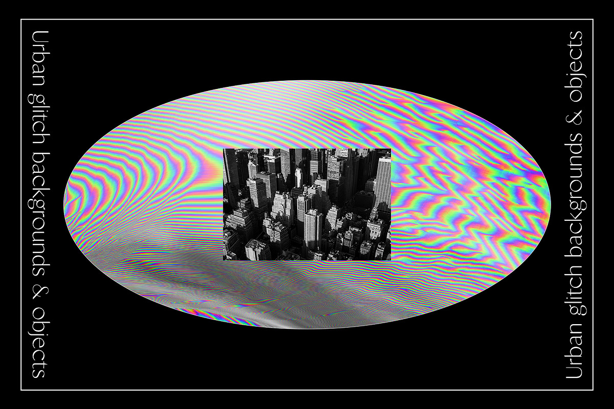 Y2K GLITCH Chrome Textures & Shapes, a Texture Graphic by Oksana Trygub (Photo 19 of 21)