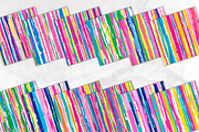 Watercolor Vertical Stripes Pattern, a Pattern Graphic by Paper & Pattern Studio (Thumbnail 2 of 9)