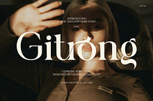 Gitrong Elegant Serif Font