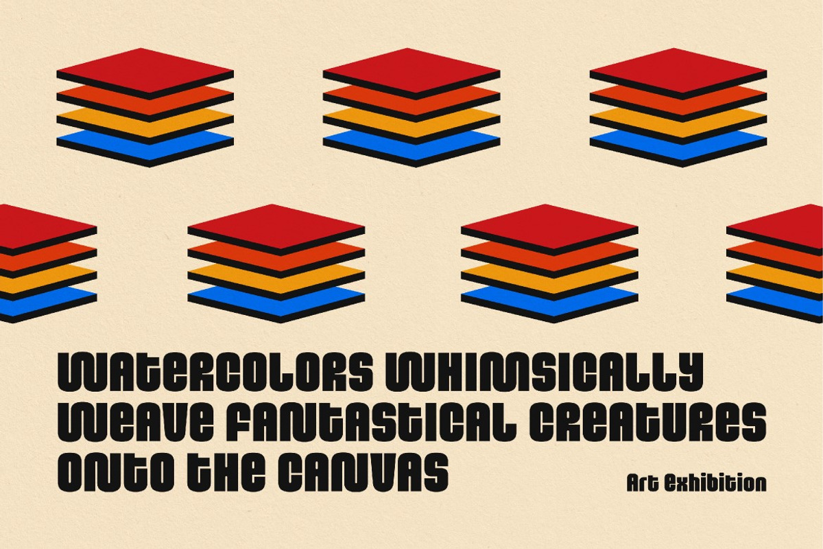 Sanjoyment, a Sans Serif Font by graphicook (Photo 9 of 10)