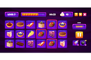 Candy match game. Sweets crush, an Object Graphic by Stock-Smart-Start (Thumbnail 1 of 3)