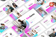 Edufante - Online Course PowerPoint, a Presentation Template by PuriCreative (Thumbnail 1 of 5)