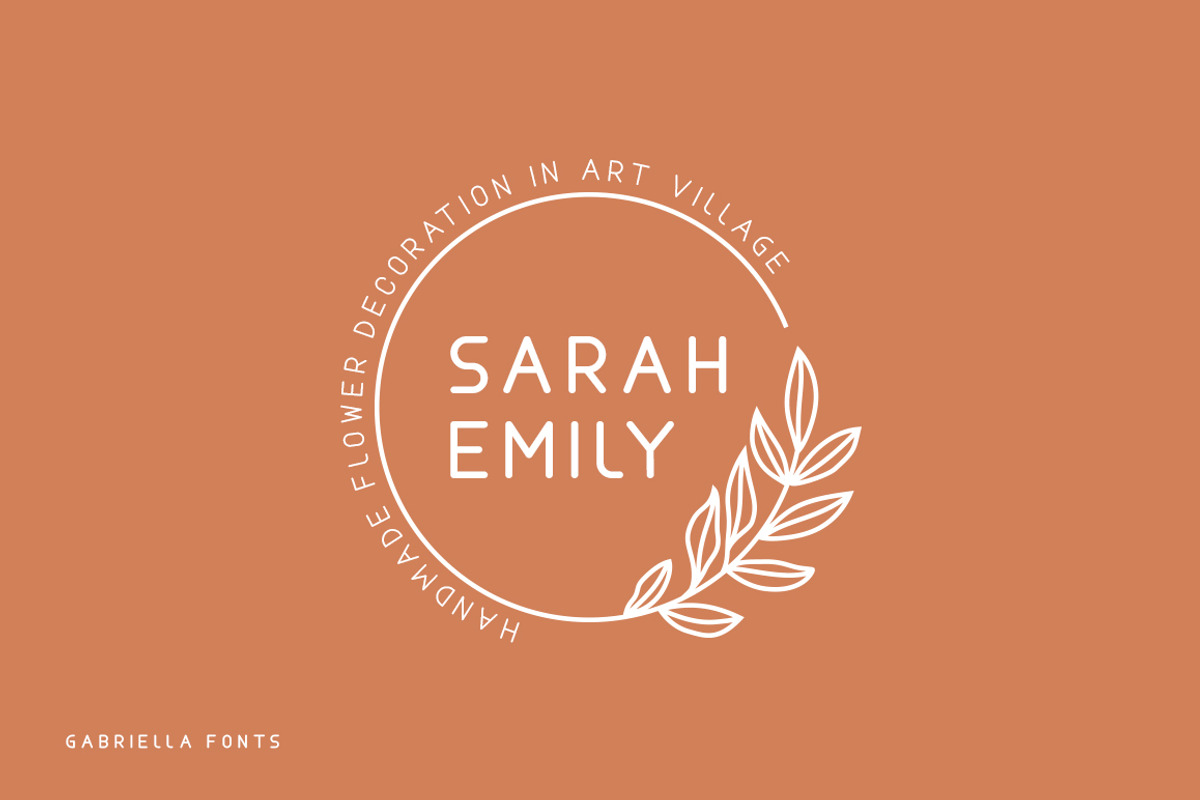 Gabriella - Modern Sans Serif, a Sans Serif Font by Bluestype Studio (Photo 6 of 8)