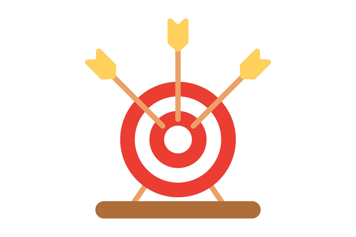 Mission Flat Icon, a Duotone Icon by Pexelpy (Photo 1 of 2)