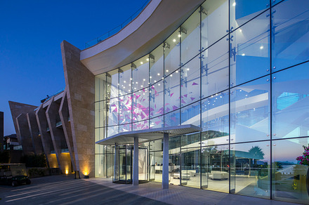 Hotel stock photo containing architecture and architectural photography
