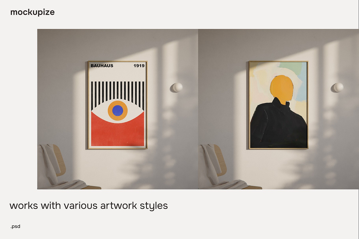 2x3 Minimal Living Room Frame Mockup, a Household Mockup by mockupize (Photo 7 of 7)