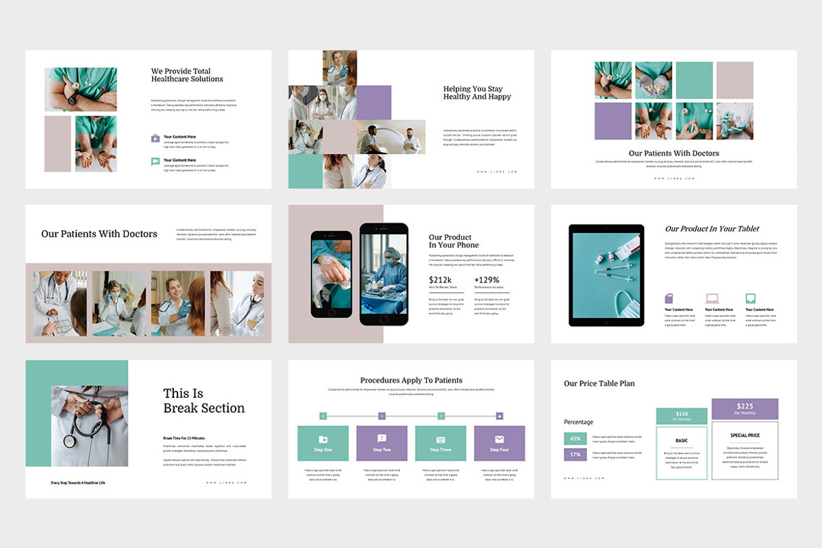 Liora : Medical Powerpoint, a Presentation Template by Punkl Camp (Photo 3 of 9)